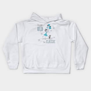 Retro Classic Girl Kids Hoodie